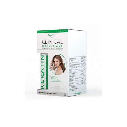 CLINICAL Hair-Care vlasová výživa 120 tobolek + dárek