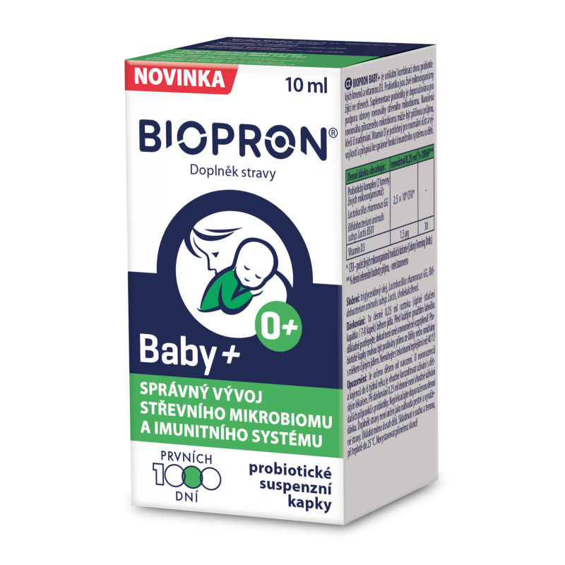 BIOPRON Baby+ probiotické kapky 10 ml