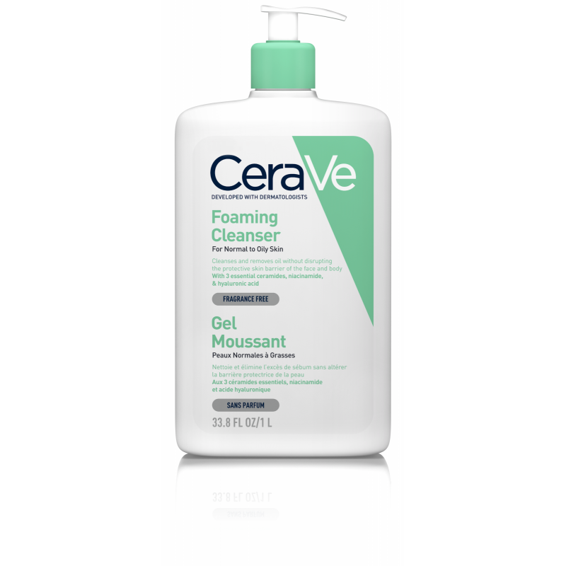 CERAVE Čisticí pěnící gel 1000 ml