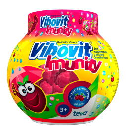 VIBOVIT Imunity želé s příchutí černého bezu 50 ks