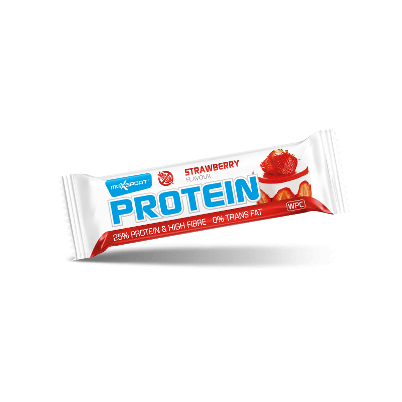 MAXSPORT Protein Bar jahoda 60 g