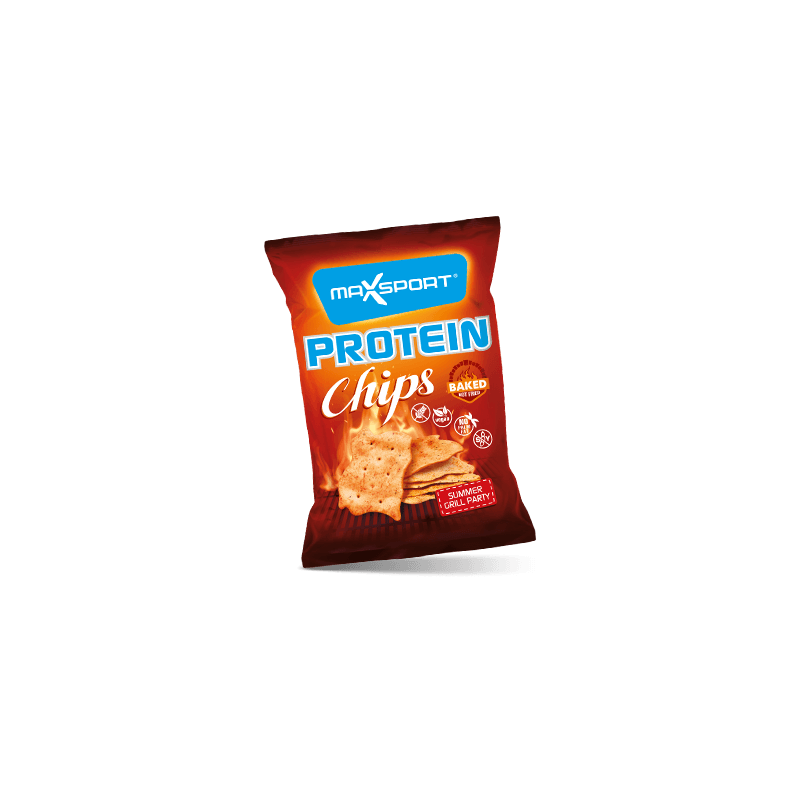 MAXSPORT Protein Chips grill party 45 g