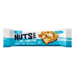 MAXLIFE Vegan oříšková tyčinka s proteinem - kokos a mandle 40 g