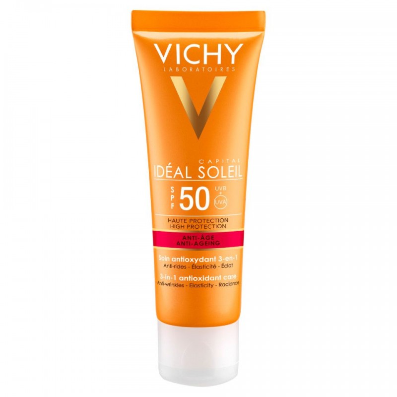 VICHY Capital Soleil Ochranný anti-age krém na opalování SPF 50 50 ml