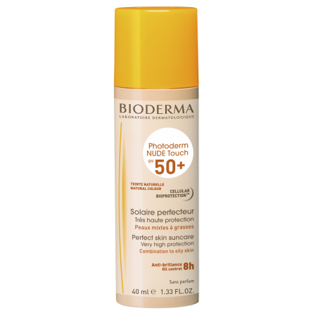 BIODERMA Photoderm NUDE Touch MINERAL velmi světlý SPF 50+ 40 ml