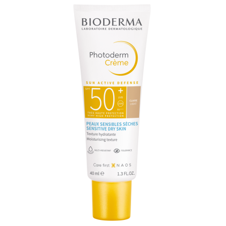 BIODERMA Photoderm Krém světlý SPF 50+ 40 ml