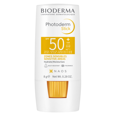 BIODERMA Photoderm Tyčinka na rty a citlivá místa SPF 50+ 8 g