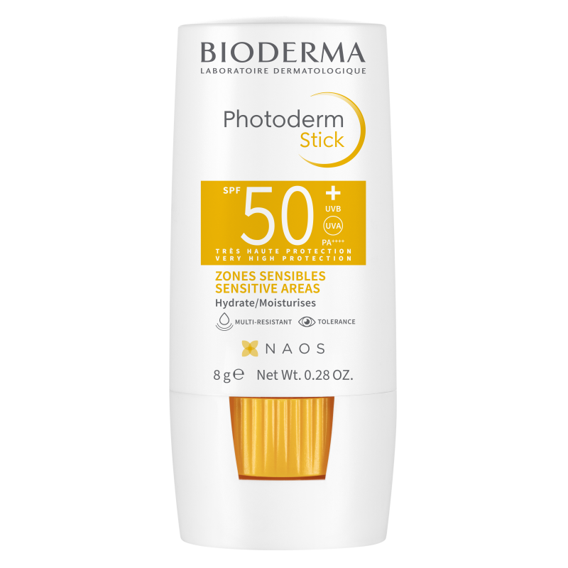 BIODERMA Photoderm Tyčinka na rty a citlivá místa SPF 50+ 8 g