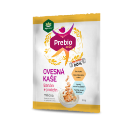 TOPNATUR Prebio ovesná kaše mléčná banán a protein 65 g