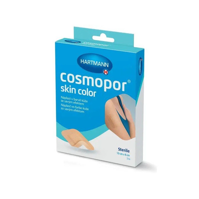 COSMOPOR Skin color diskrétní náplast 10x8 cm 5 ks