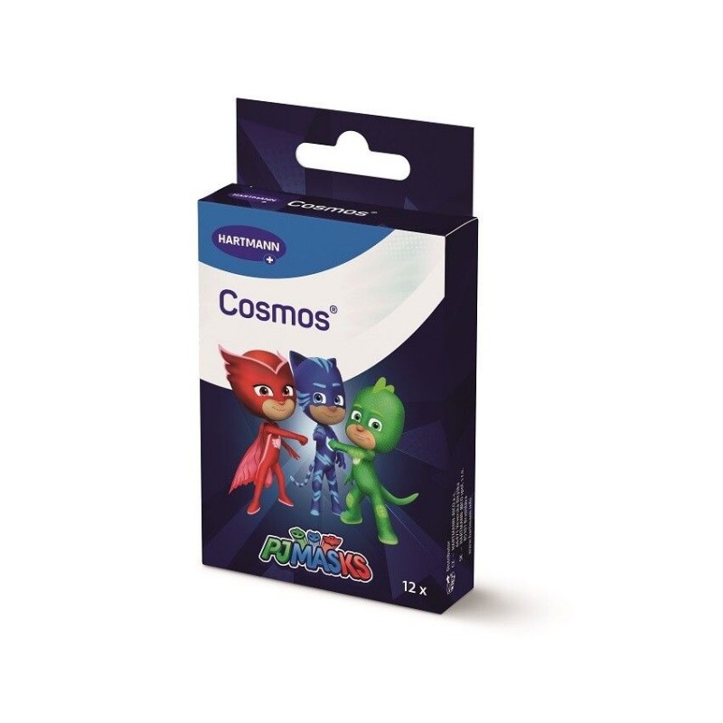 COSMOS PJ Masks dětské náplasti 3 velikosti 12 ks