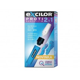 Excilor proti bradavicím 2v1