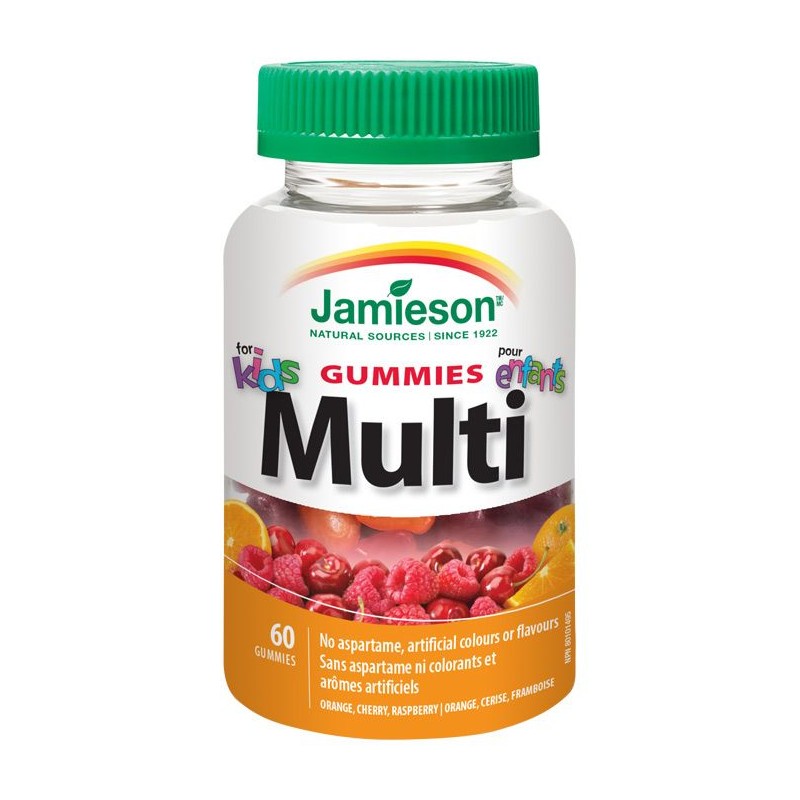 JAMIESON Multi Kids Gummies pro děti 60 želatinových pastilek