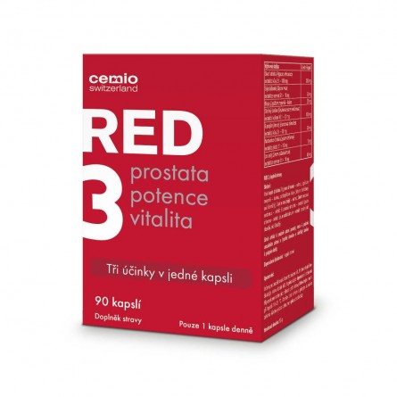 CEMIO RED3 2x silnější 90 kapslí