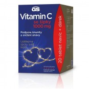 GS Vitamin C 1000 se šípky 100+20 tablet + dárek
