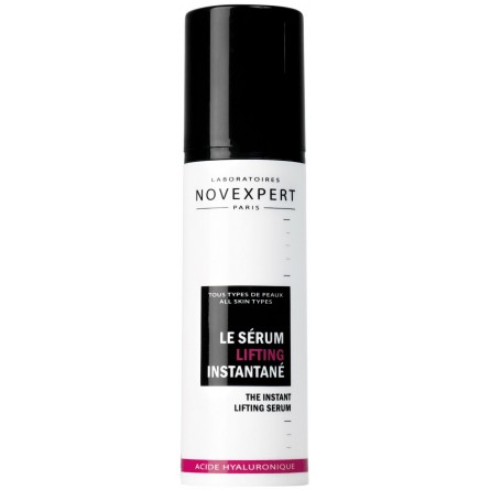 NOVEXPERT The Instant lifting serum Zpevňující liftingové sérum s kyselinou hyaluronovou 30 ml