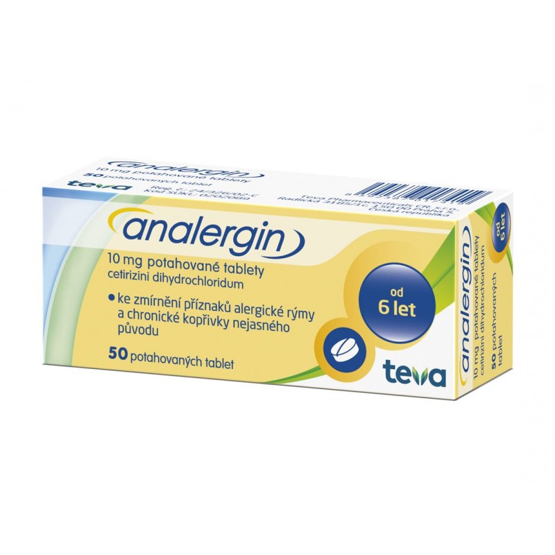 ANALERGIN 10 mg 50 tablet