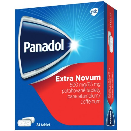 PANADOL Extra Novum 500 mg/65 mg 24 tablet