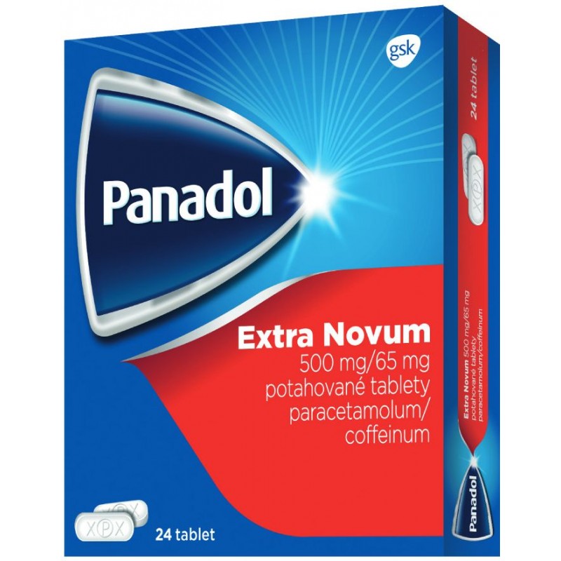 PANADOL Extra Novum 500 mg/65 mg 24 tablet