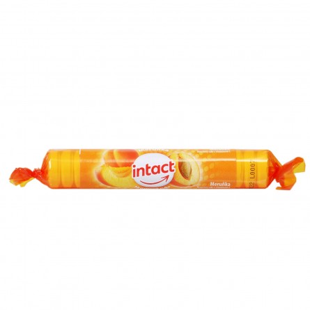 Intact Hroznový cukr s vitaminem C meruňka rolička 40 g