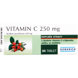 GENERICA Vitamin C 250 mg 30 tablet
