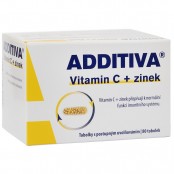 ADDITIVA Vitamin C + zinek 80 tobolek