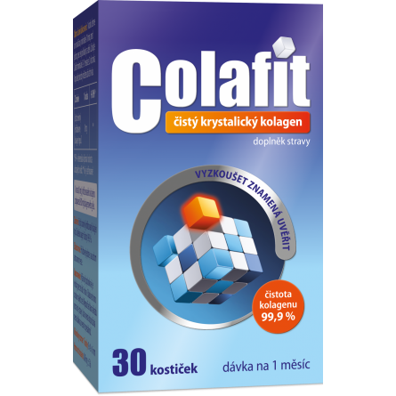 COLAFIT čistý krystalický kolagen 30 kostiček