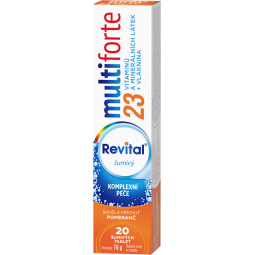 REVITAL Multiforte 23 pomeranč 20 šumivých tablet