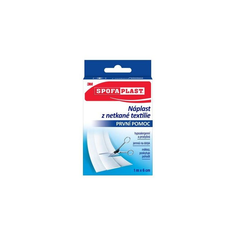 3M SPOFAPLAST 854 Náplast z netkané textilie 6 cm x 1 m