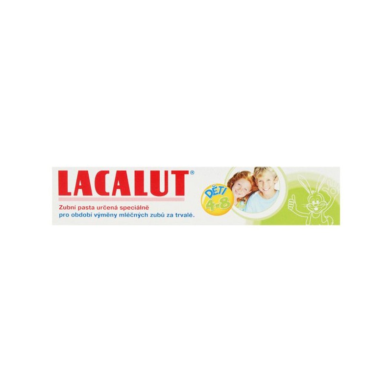 Lacalut zubní pasta dětská 4-8 let 50ml