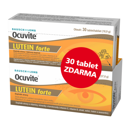 OCUVITE Lutein forte 60+30 tablet