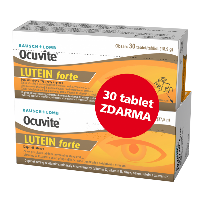 OCUVITE Lutein forte 60+30 tablet