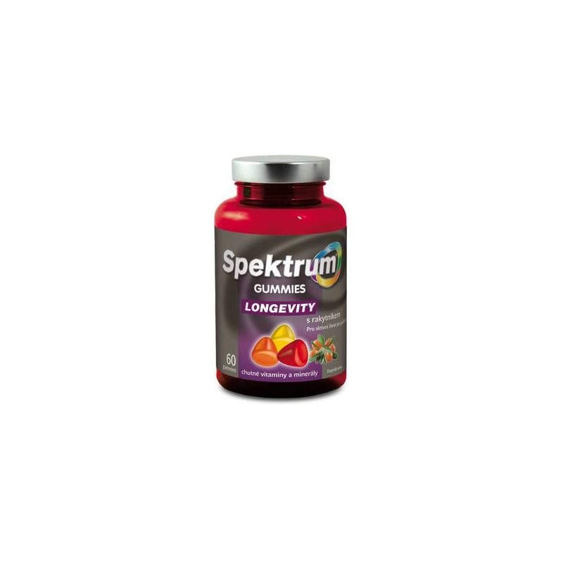 SPEKTRUM Gummies Longevity 60 želatinových tablet