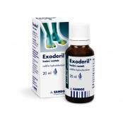 EXODERIL 10 mg/ml kožní roztok 20 ml