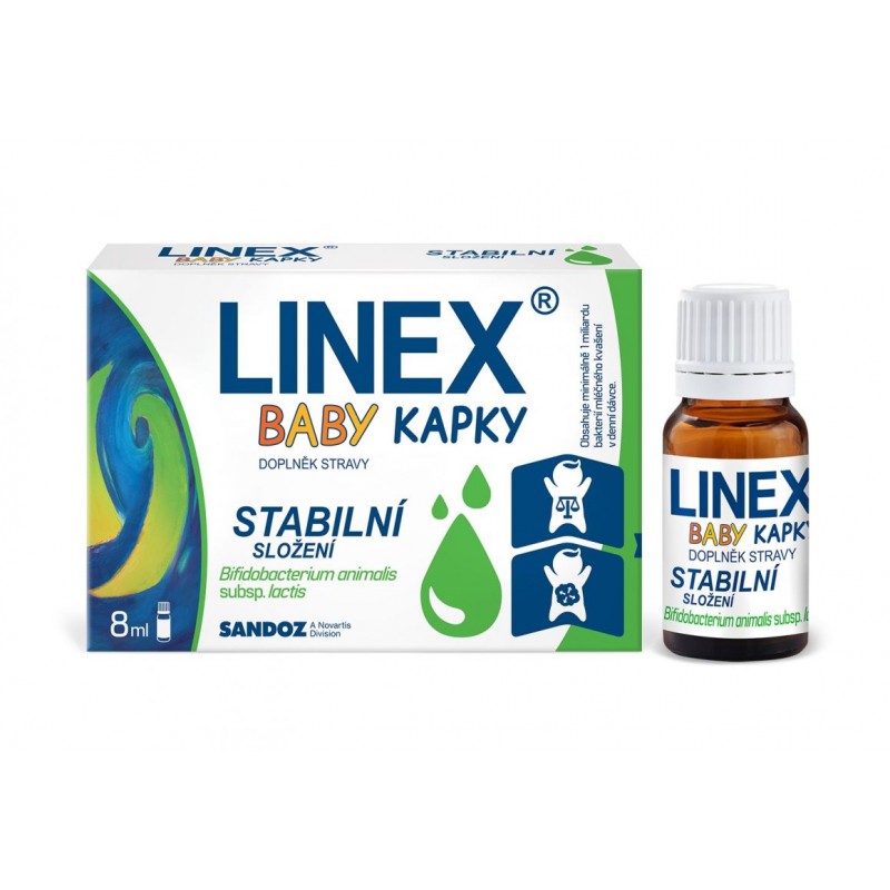 LINEX Baby kapky 8 ml