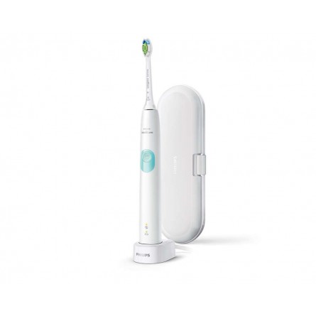 PHILIPS SONICARE ProtectiveClean Plaque Defense s pouzdrem HX6807/28 bílý 1 ks