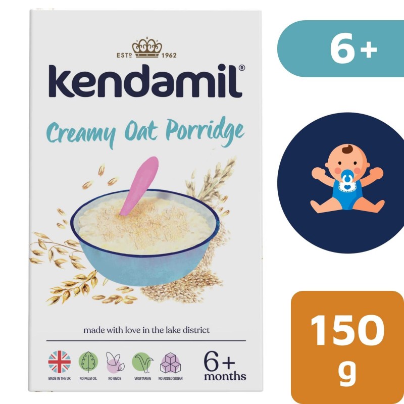 KENDAMIL Jemná krémová ovesná kaše (150 g)