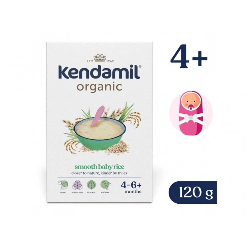 KENDAMIL BIO Nemléčná rýžová kaše 120 g