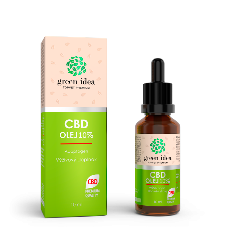 GREEN IDEA CBD olej 10% 10 ml