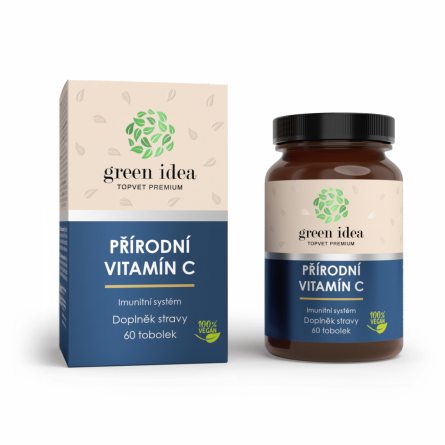 GREEN IDEA Přírodní vitamín C 60 tobolek