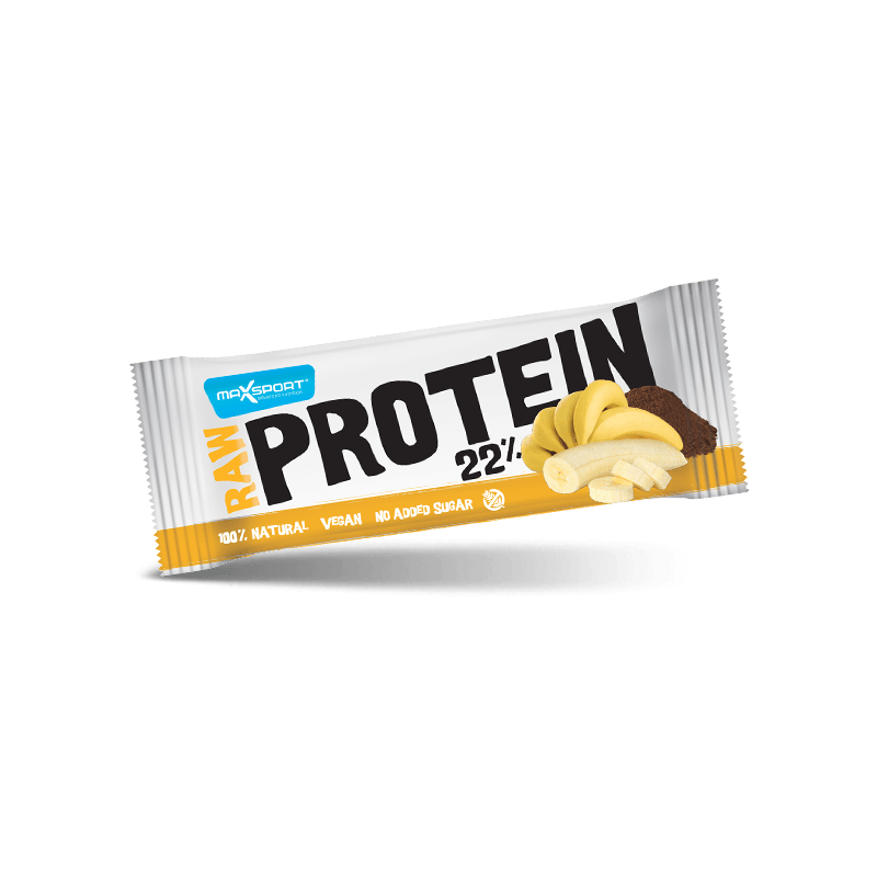 MAXSPORT Raw Protein banán a čokoláda 50 g