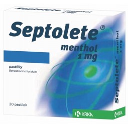 SEPTOLETE 1 mg menthol 30 pastilek
