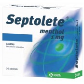 SEPTOLETE 1 mg menthol 30 pastilek