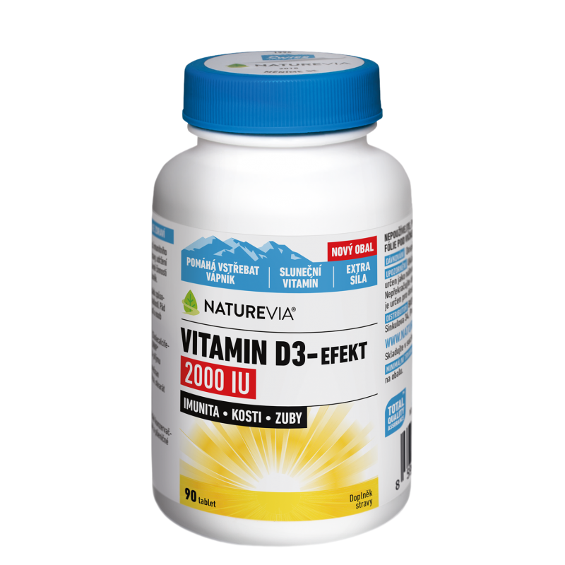 NATUREVIA Vitamin D3-efekt 2000 IU 90 tablet