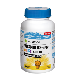 NATUREVIA Vitamin D3-efekt kids 60 tablet