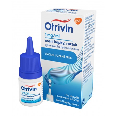 OTRIVIN 1 mg/ml nosní kapky 10 ml