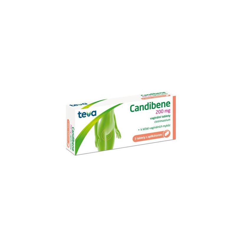CANDIBENE 200 mg 3 vaginální tablety