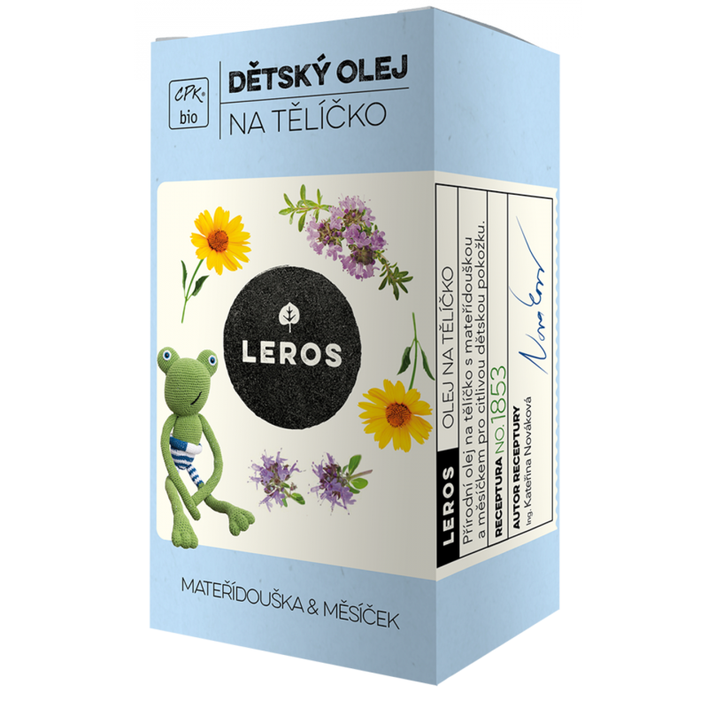 LEROS Dětský olej Na tělíčko 100 ml