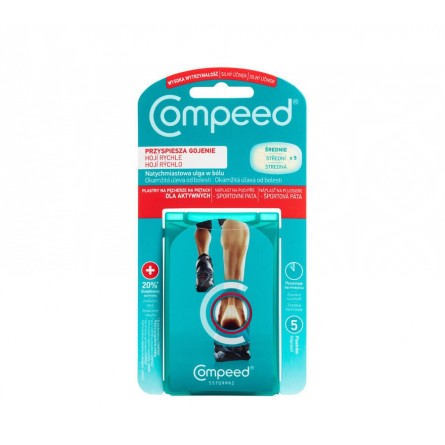 Compeed Náplast na puchýře sportovní 5 ks