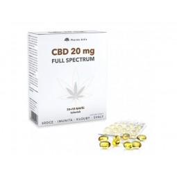 PHARMA ACTIV CBD 20 mg full spectrum 30+15 tobolek